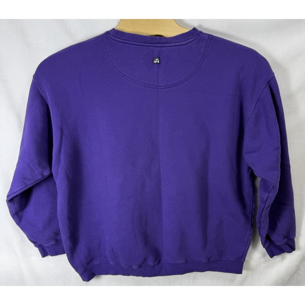 Vintage LSU J America Sportswear Crewneck Sweatshirt 3XL Purple Mens Read - Picture 4 of 6